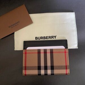 Brand New Burberry Card Holder